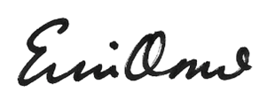 Emi Osono signature