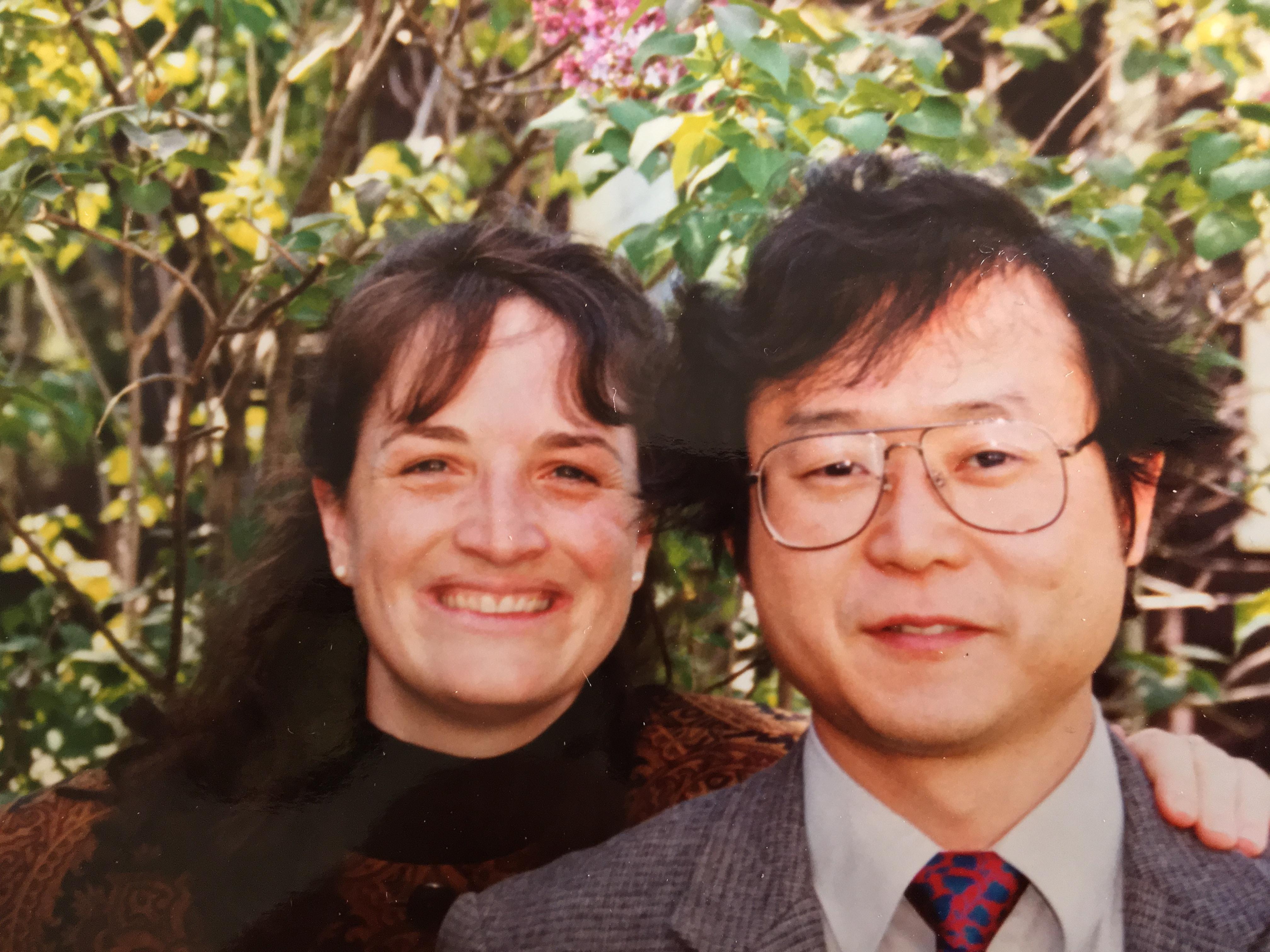 Hitotsubashi ICS Prof. Tish and her husband 
