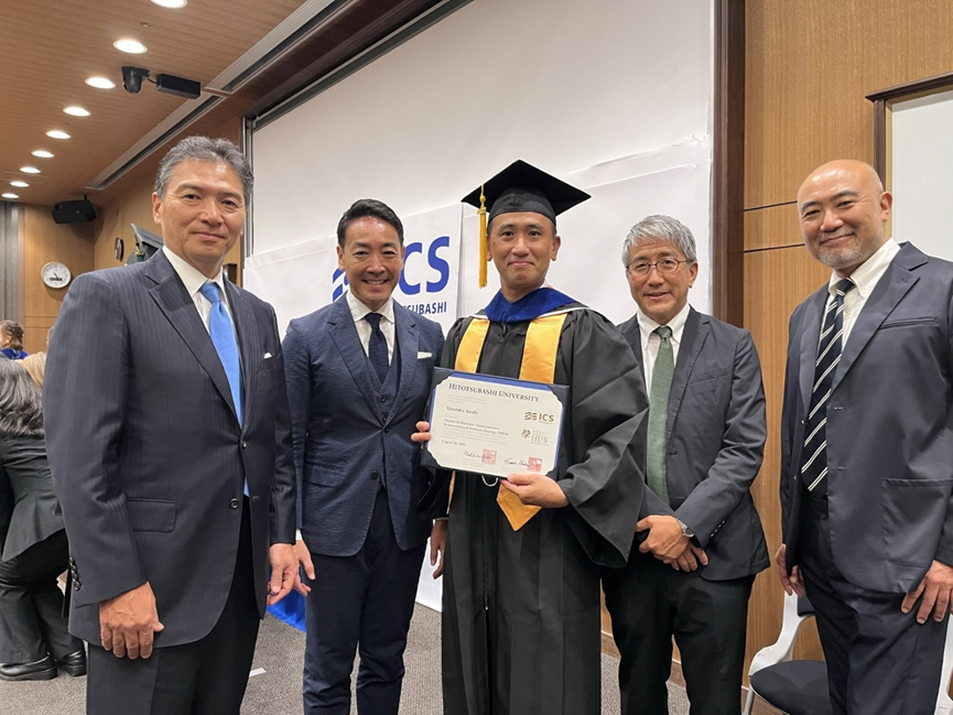 Yasu EMBA Graduation