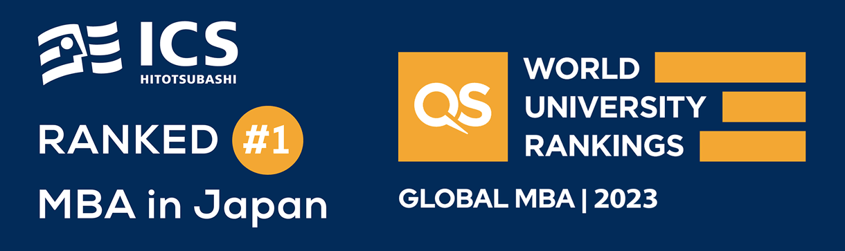 Hitotsubashi ICS ranked No.1 MBA in Japan (QS ranking 2023)
